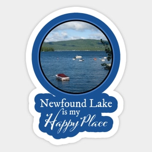 Newfound Lake is my Happy Place Sticker